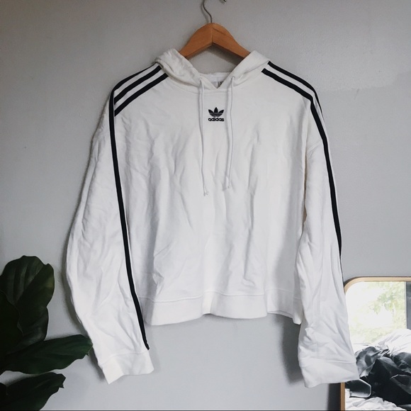 adidas Tops - LAST DAY Adidas Cropped Hoodie